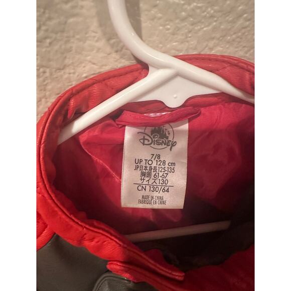 NWOT Disney Parks Marvel Spider-Man Faux Leather Biker Jacket M 7/8 - Picture 11 of 12